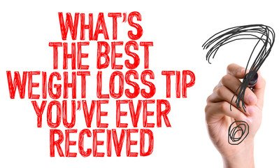 healthy weight loss tips What's The Best Weight Loss Tip You Ever Received